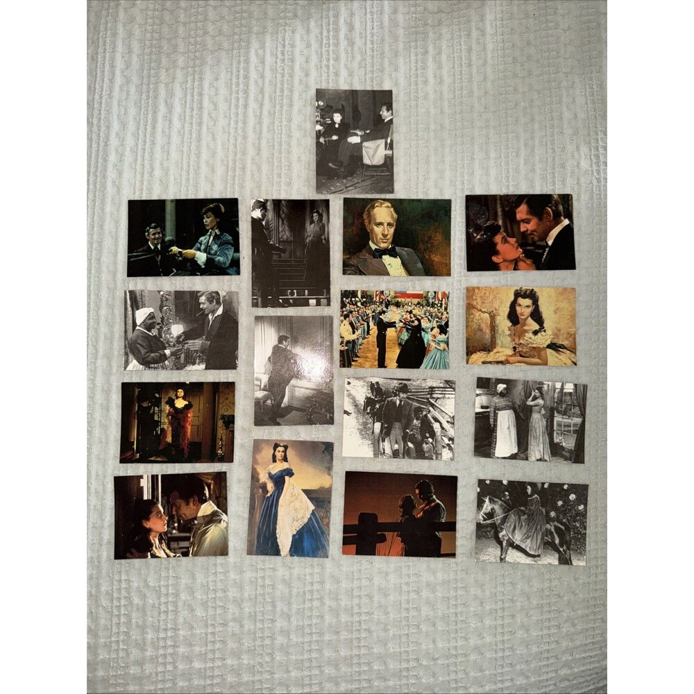 1996 Gone With The Wind Base Trading Card Set 16 Cards